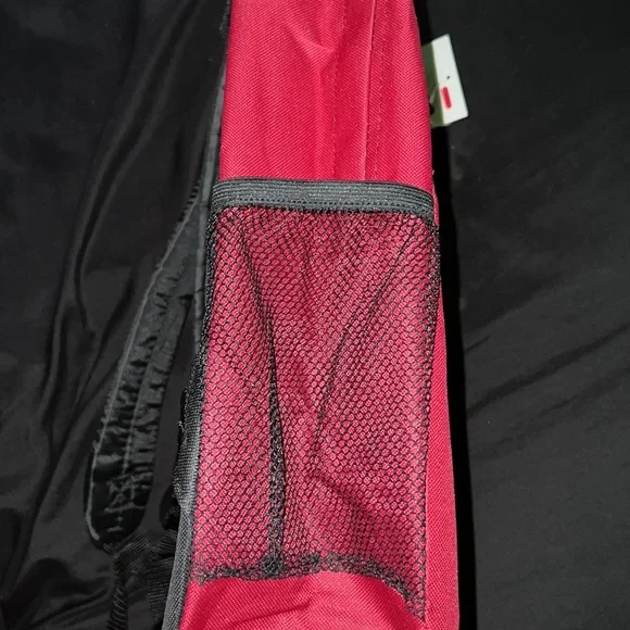 BRAND NEW!!! Track USA 17" Classic Red/Burgundy Student School Backpack - TB205 - Picture 7 of 7